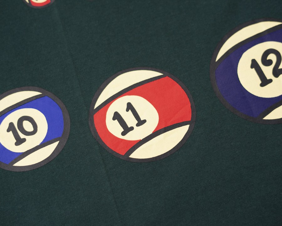 Green 8Bit Pool T-Shirt thumbnail 3 