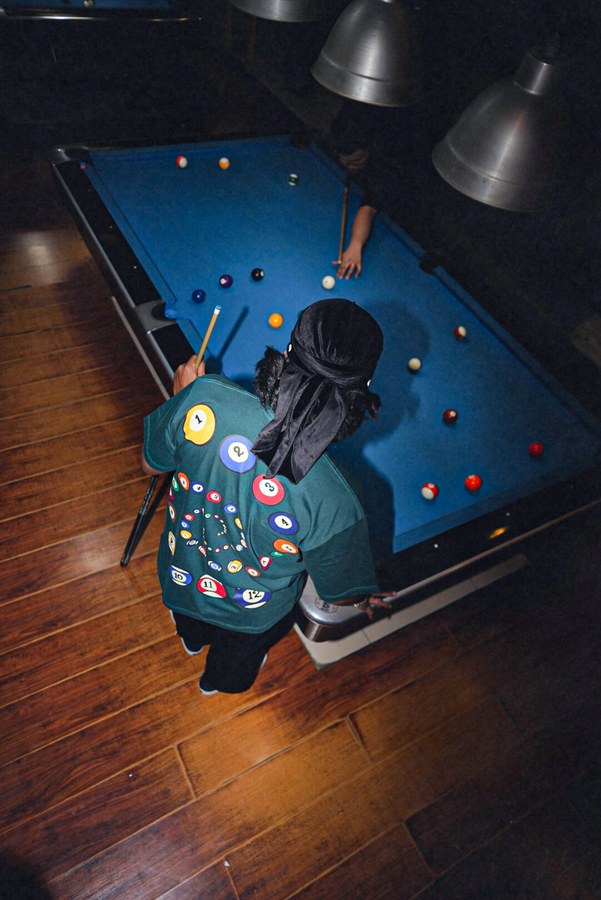 Green 8Bit Pool T-Shirt thumbnail 7 