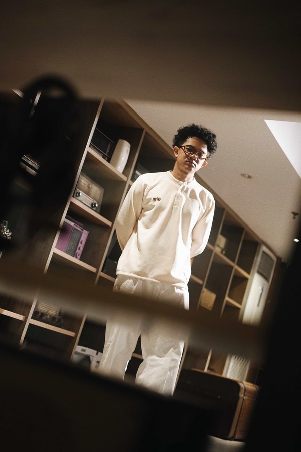 Ivory Basic Henley Shirt thumbnail 7 